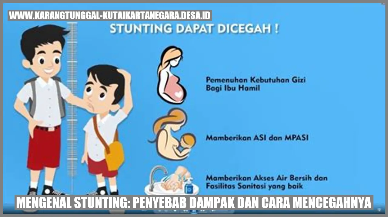 Mengenal Stunting Penyebab Dampak Dan Cara Mencegahnya Karang Tunggal