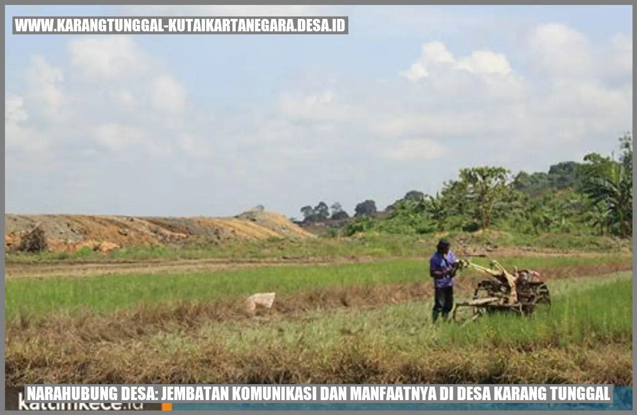 Narahubung Desa Jembatan Komunikasi Dan Manfaatnya Di Desa Karang