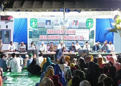 Peringatan HUT Desa Karang Tunggal ke-20 dan Peringatan Tahun Baru Hijriah